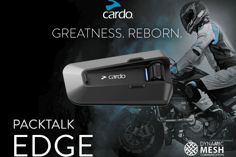 Cardo reveals new Packtalk Edge on-bike communication system